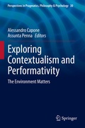 Cover: Exploring Contextualism and Performativity - Springer