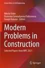 Cover: Modern Problems in Construction - Springer