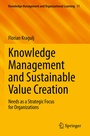 Cover: Knowledge Management and Sustainable Value Creation - Springer