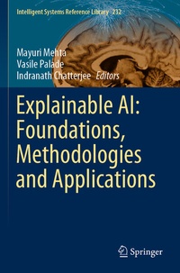 Enlarge image Cover: Explainable AI: Foundations, Methodologies and Applications - Springer