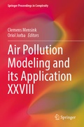 Cover: Air Pollution Modeling and its Application XXVIII - Springer
