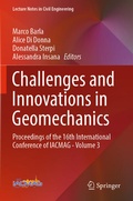 Cover: Challenges and Innovations in Geomechanics - Springer