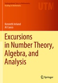 Cover: Excursions in Number Theory, Algebra, and Analysis - Springer