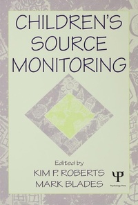 Enlarge image Cover: Children's Source Monitoring - Psychology Press Ltd
