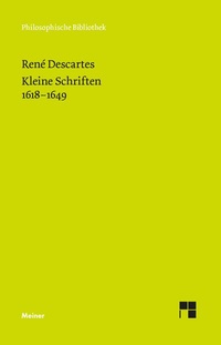 Abbildung von: Kleine Schriften 1618-1649 - Meiner