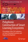 Cover: Polyphonic Construction of Smart Learning Ecosystems - Springer