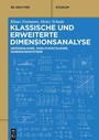 Cover: Klassische und erweiterte Dimensionsanalyse - De Gruyter
