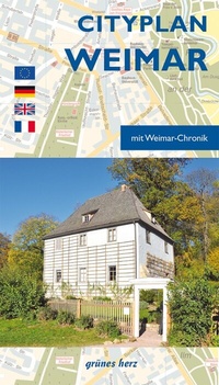 Abbildung von: Cityplan Weimar - grünes herz