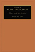Cover: Advances in Atomic Spectroscopy - Elsevier
