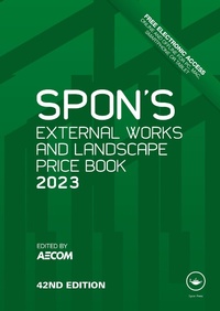 Abbildung von: Spon's External Works and Landscape Price Book 2023 - CRC Press