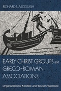 Cover: Early Christ Groups and Greco-Roman Associations - Wipf and Stock Publishers