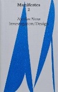 Cover: Investigation/Design - Haute ecole d'art et de design - Geneve