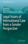 Cover: Legal Issues of International Law from a Gender Perspective - Springer
