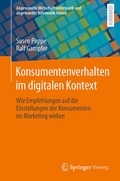 Cover: Konsumentenverhalten im digitalen Kontext - Springer Vieweg