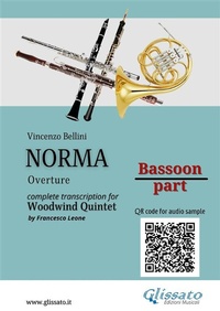 Abbildung von: Bassoon Part Of "Norma" For Woodwind Quintet - Glissato Edizioni Musicali