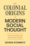 Cover: The Colonial Origins of Modern Social Thought - Princeton University Press