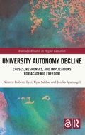 Cover: University Autonomy Decline - Routledge