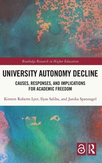 Enlarge image Cover: University Autonomy Decline - Routledge