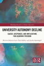 Cover: University Autonomy Decline - Routledge