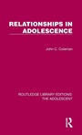 Cover: Relationships in Adolescence - Routledge