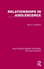 Cover: Relationships in Adolescence - Routledge