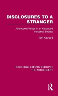 Enlarge image Cover: Disclosures to a Stranger - Routledge