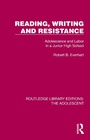 Cover: Reading, Writing and Resistance - Routledge