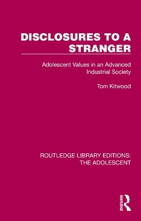 Enlarge image Cover: Disclosures to a Stranger - Routledge