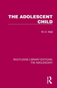 Abbildung von: The Adolescent Child - Routledge