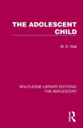 Cover: The Adolescent Child - Routledge