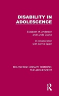 Bild: Disability in Adolescence - Routledge