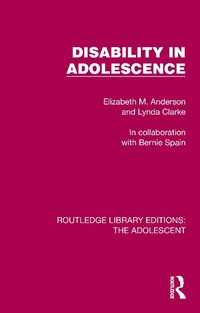 Abbildung von: Disability in Adolescence - Routledge