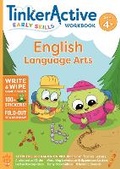 Cover: TinkerActive Early Skills English Language Arts Workbook Ages 4+ - Odd Dot