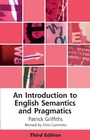Cover: An Introduction to English Semantics and Pragmatics - Edinburgh University Press