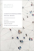 Cover: Constitutionalising Social Media - Hart Publishing