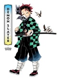 Cover: The Art of Demon Slayer: Kimetsu no Yaiba - Viz Media, Subs. of Shogakukan Inc