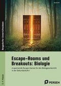Cover: Escape-Rooms und Breakouts: Biologie 5.-7. Klasse - Persen Verlag in der AAP Lehrerwelt GmbH