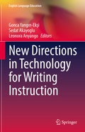 Cover: New Directions in Technology for Writing Instruction - Springer