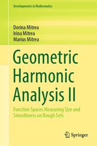 Abbildung von: Geometric Harmonic Analysis II - Springer