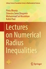Cover: Lectures on Numerical Radius Inequalities - Springer