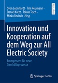 Cover: Innovation und Kooperation auf dem Weg zur All Electric Society - Springer Gabler