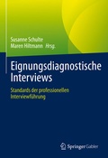 Cover: Eignungsdiagnostische Interviews - Springer Gabler