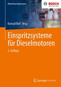 Abbildung von: Einspritzsysteme für Dieselmotoren - Springer Vieweg