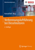 Cover: Verbrennungsluftf&uuml;hrung bei Dieselmotoren - Springer Vieweg