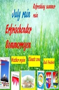 Cover: Erfrischender Sommerregen Refreshing summer rain - epubli