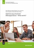 Cover: Optimierung schulischer Bildungsprozesse - What works? - Waxmann Verlag GmbH