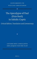 Cover: The Apocalypse of Paul (Visio Pauli) in Sahidic Coptic - Brill
