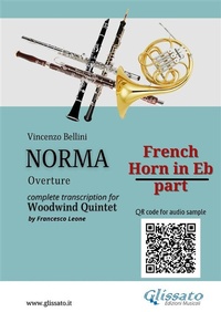 Abbildung von: Eb Horn part of "Norma" for Woodwind Quintet - Glissato Edizioni Musicali