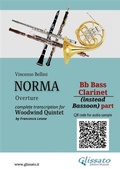 Cover: Bb Bass Clarinet (instead Bassoon) part of "Norma" for Woodwind Quintet - Glissato Edizioni Musicali