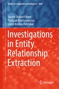 Cover: Investigations in Entity Relationship Extraction - Springer